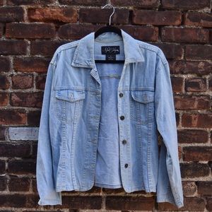 Mint Julep Light Blue Denim Jacket